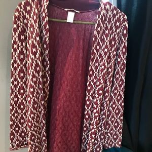 Aztec pattern cardigan